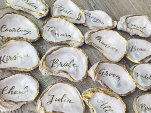 Wedding Place Cards - Seashells