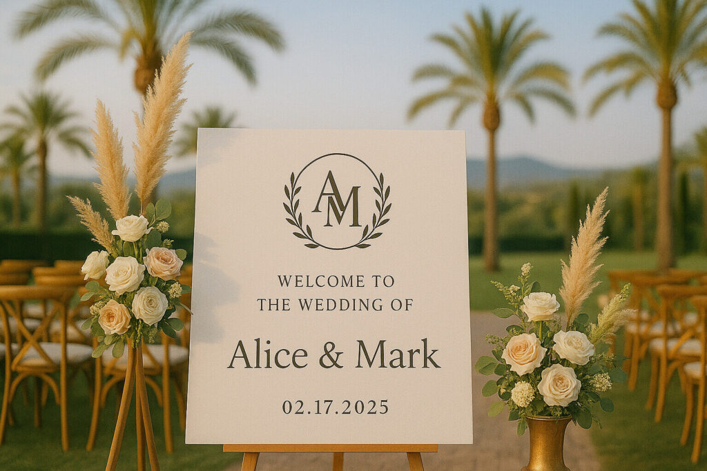 Wedding Logos: The Stylish Trend Taking Over Marbella Weddings